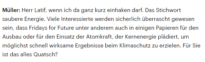 FridaysBad's tweet photo. Lieber @DLF ,
in einem Interview mit Mojib #Latif  zu 35 Jahre #Tschernobyl von heute behaupten sie es gebe innerhalb von @FridayForFuture Positionen und Papiere für #Atomkraft 
Können sie diese Unterstellung belegen? Das stimmt nämlich nicht!🧐😡
 https://t.co/KezAwjWSyn https://t.co/0T2PNMRgXW