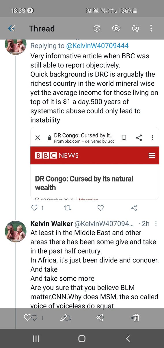 Two beefs actually Colonialism never left my continent. It just went corporate under the guise of Neocolonialism. Ruthless greedy monsters have suppressed mineral prices for 50 years to rape and pillage the land as cheaply as possible. It continues still. #silversqueeze knows.