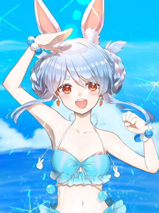早すぎた夏 #ぺこらーと 