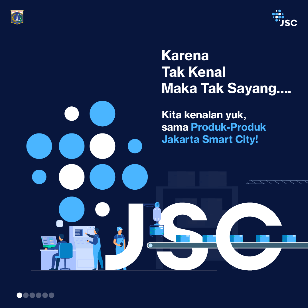 jkt_smartcity's tweet photo. (1/2) Tak kenal maka tak sayang. Sudah kenal dengan beragam produk Jakarta Smart City belum?

Kenalan dulu yuk biar makin akrab~

Jakarta Smart City hadir untuk memudahkan akses informasi dan layanan publik di Jakarta lho. Yuk, intip apa saja produk dari JSC!

#JakartaSmartCity https://t.co/iEczaCSh5d
