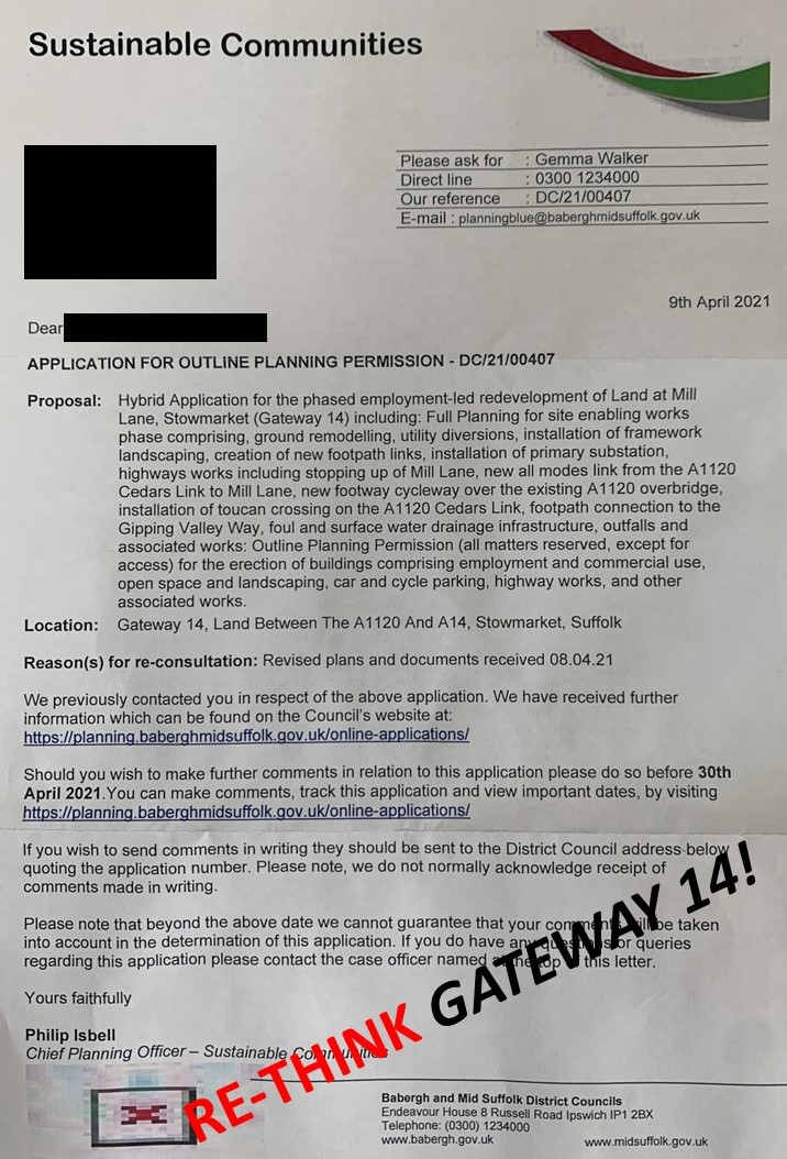 14_gateway's tweet photo. Weekly Update #6 - BMSDC have opened the application for re-consultation, based on new information and documents which have been posted by the applicants.
You are invited to post new comments or send to gemma.walker@baberghmidsuffolk.gov.uk, by 30th April.
#haveyoursay https://t.co/i23437qjxp