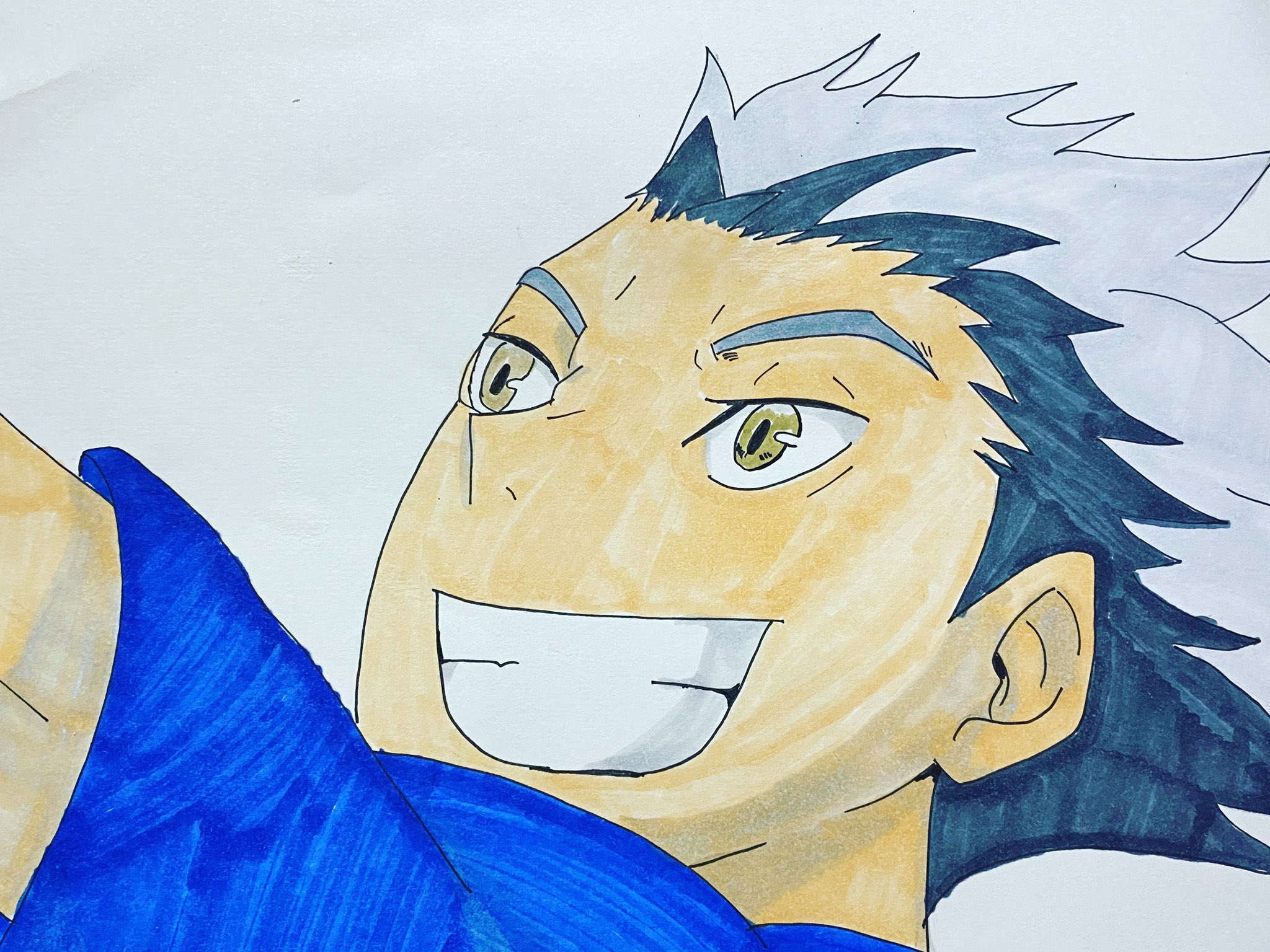 あい 絵描き 専用2 木兎 光太郎を描いてみた ハイキュー 木兎光太郎 梟谷高校 模写 イラスト アナログ イラスト アート コピック コピックイラスト 絵描きさんと繋がりたい T Co Qmmakedvzl Twitter