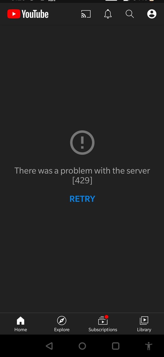 inishtha's tweet photo. Server woes, eh @YouTube ?
Are you really down #YouTube ? https://t.co/aimByxdtRw