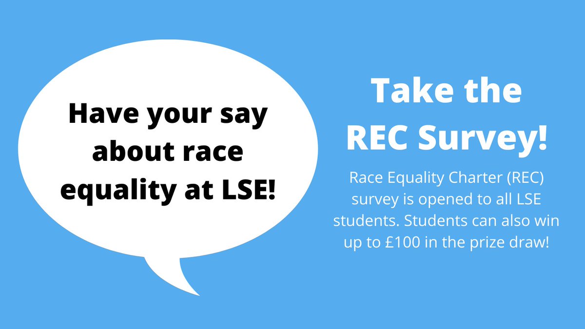 EDI_LSE's tweet photo. Race Equality Charter survey is opened for all LSE students. Have your say and contribute to LSE’s comprehensive action plan to promote race equity. Win up to £100 when completing the survey! Click here to take the survey and learn more: https://t.co/qREPXhvFNI @lsesu https://t.co/oWU0ZHpJFs