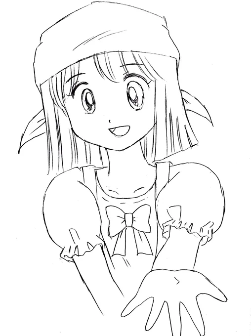 おやすみリッカちゃん 
5月5日はDQ9リッカの日
#DQ9 #ドラクエ9 #リッカ
#二次創作 
 #ArtistOnTwitter 