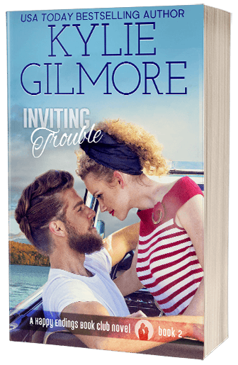 A best friend's little sister romance! Get INVITING TROUBLE, Book 2 of the Happy Endings Book Club series, today! kyliegilmore.com/invitingtrouble⁠
#invitingtrouble #happyendingsbookclub #getyourhappyending #readromance #bookblogger #amreading #romancereader #mustread #kyliegilmore