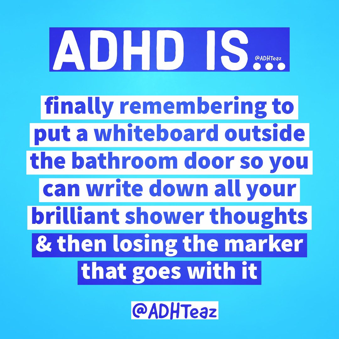 ADHTeaz's tweet image. An attempt was made... #ADHD #showerthoughts