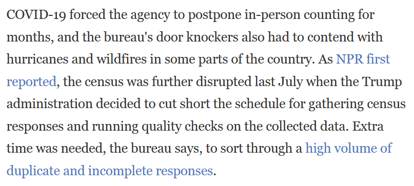 3. Why did it take so long to get these 2020 census results?