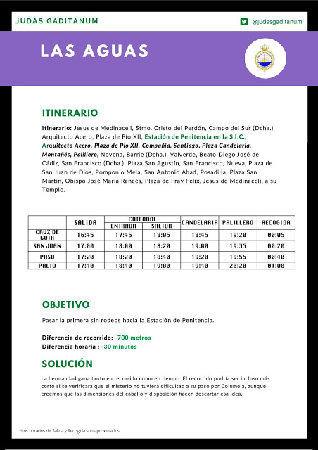 El Perdón saldría a las 2:15 de la Madrugada, en una especie de solución intermedia entre lo que plantea el Consejo de Hermandades y Cofradías y lo que desea la cofradía de Santa Cruz.