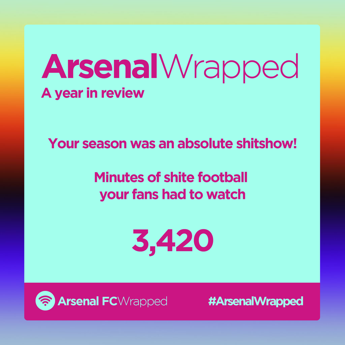 paddypower's tweet image. The owner of Spotify is expected to make a bid for Arsenal in the next few days.

2020/21 wrapped should be interesting...