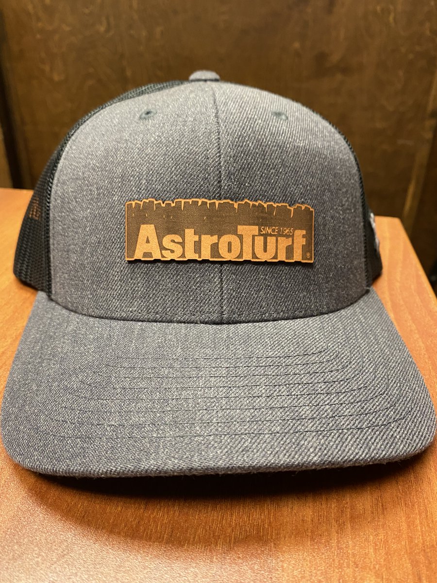 AstroTurfUSA's tweet photo. What a fun week giving away 5 awesome hats. We will schedule more #giveaways soon, but check out https://t.co/VrKL6nYgKc for all our AstroTurf gear. #AstroTurf #OnOurTurf #OfficialAstroTurfSWAG https://t.co/Pbe30vaiJ1