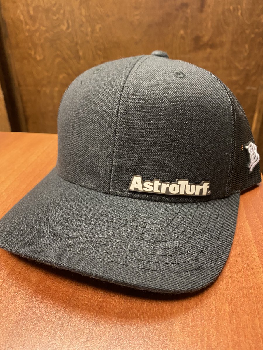 AstroTurfUSA's tweet photo. What a fun week giving away 5 awesome hats. We will schedule more #giveaways soon, but check out https://t.co/VrKL6nYgKc for all our AstroTurf gear. #AstroTurf #OnOurTurf #OfficialAstroTurfSWAG https://t.co/Pbe30vaiJ1