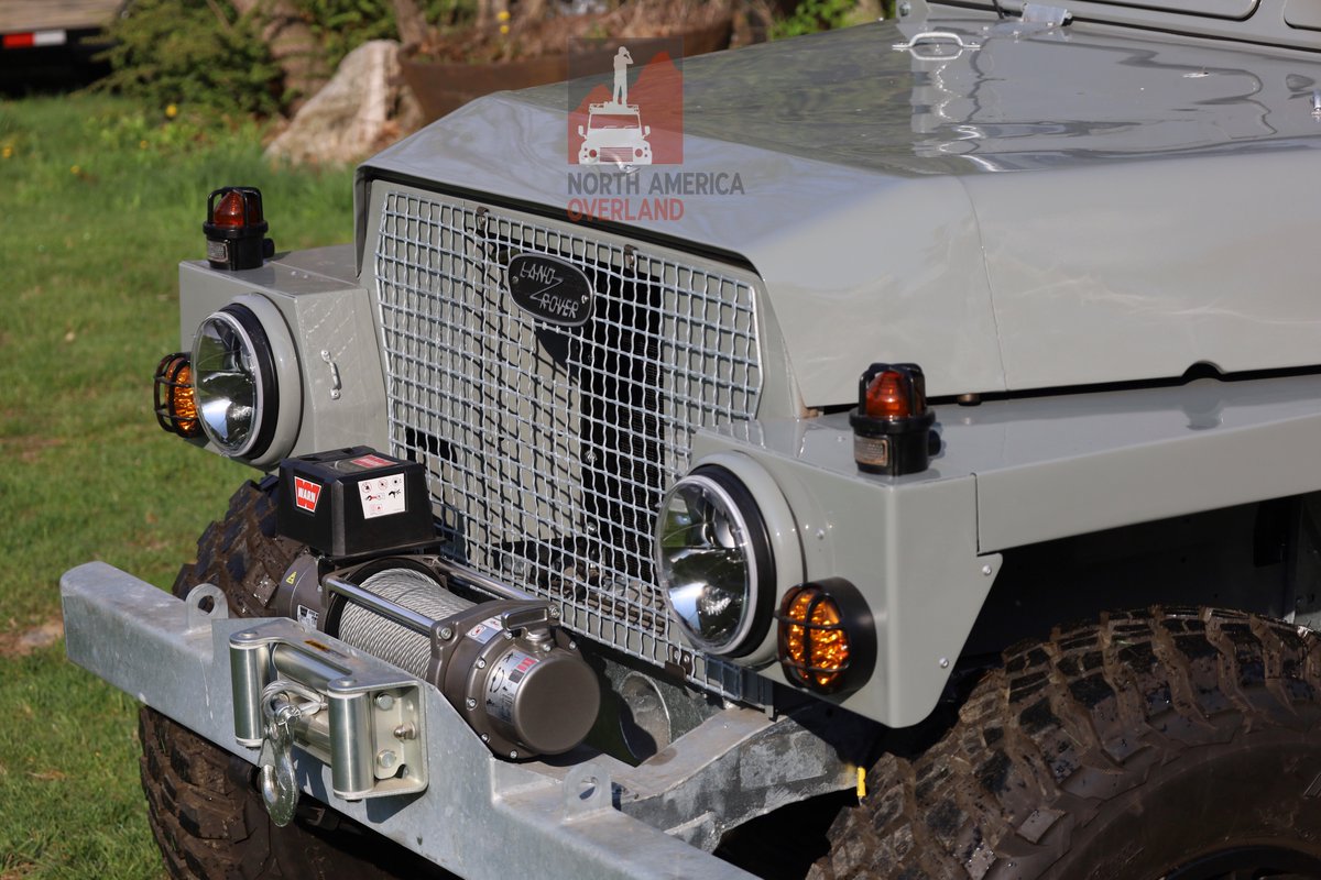 1977 Lightweight in Mid-Grey

#LandRover #militarytruck #4x4 #offroad #winch #restoration