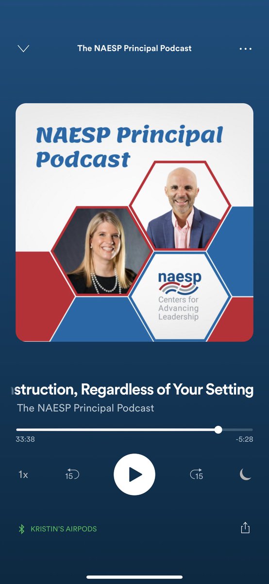 As I’m getting ready to plan for the 2021-2022 school year the @naesp #PrincipalPodcast on Tier I instruction with @danieli_parker, @DrRachaelGeorge and @mradamwelcome is the perfect way to begin my planning and raising the bar