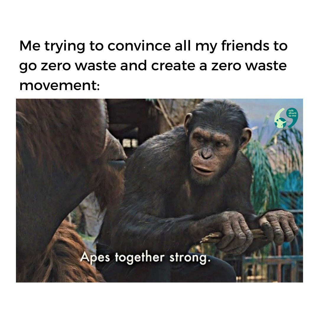 It is #MemeMonday, and this week is all about the #ZeroWasteMovement , talkdhartitome.com/post/the-hitch…