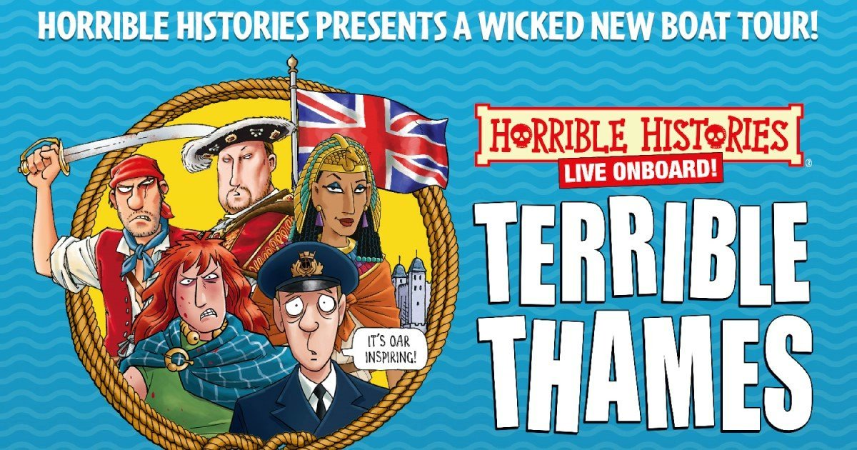 GreatGroupTrips's tweet photo. Horrible Histories Live Onboard – Terrible Thames!

Terrible Thames is the new touring attraction brought to you by the team behind #HorribleHistories. Read more on Great Group Trips ➡️ https://t.co/KlMq5vjCRM https://t.co/4n1qE9uwd1