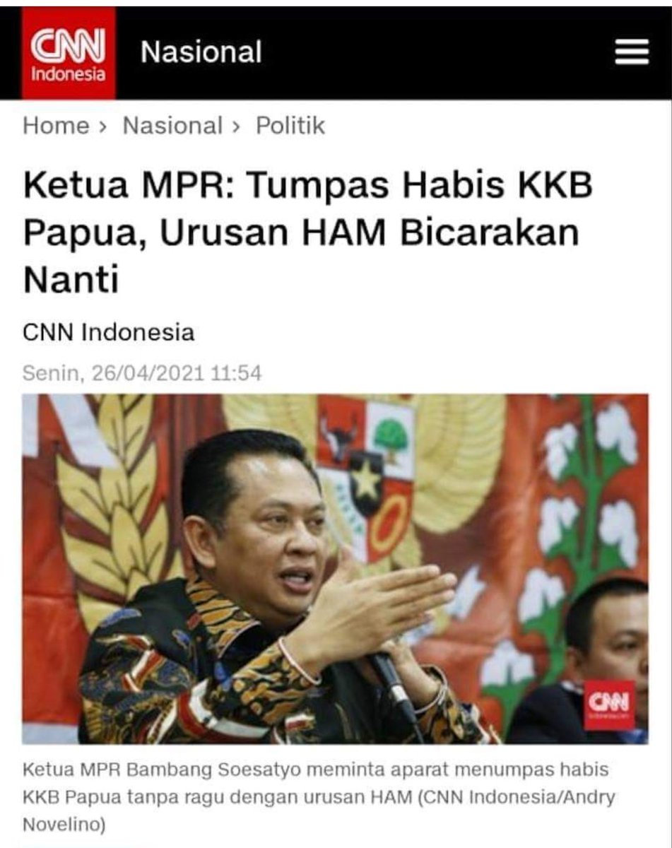 Ana setuju nih sama ketua MPR Yg setuju Retwit🙏