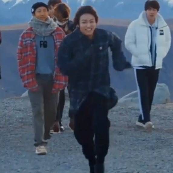 koo is running bcs he’s cold