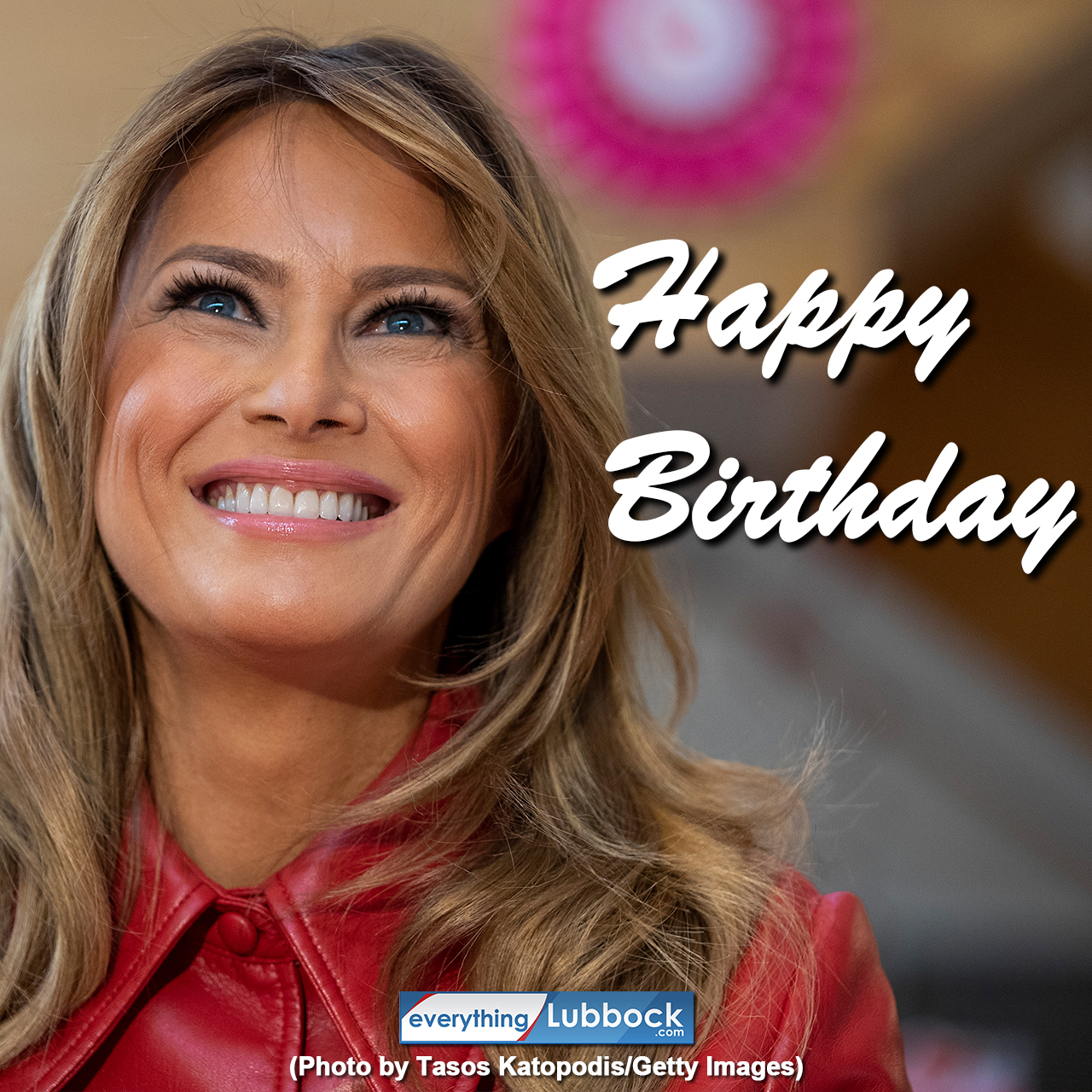 Former first lady Melania Trump turns 51 today. Happy Birthday! 