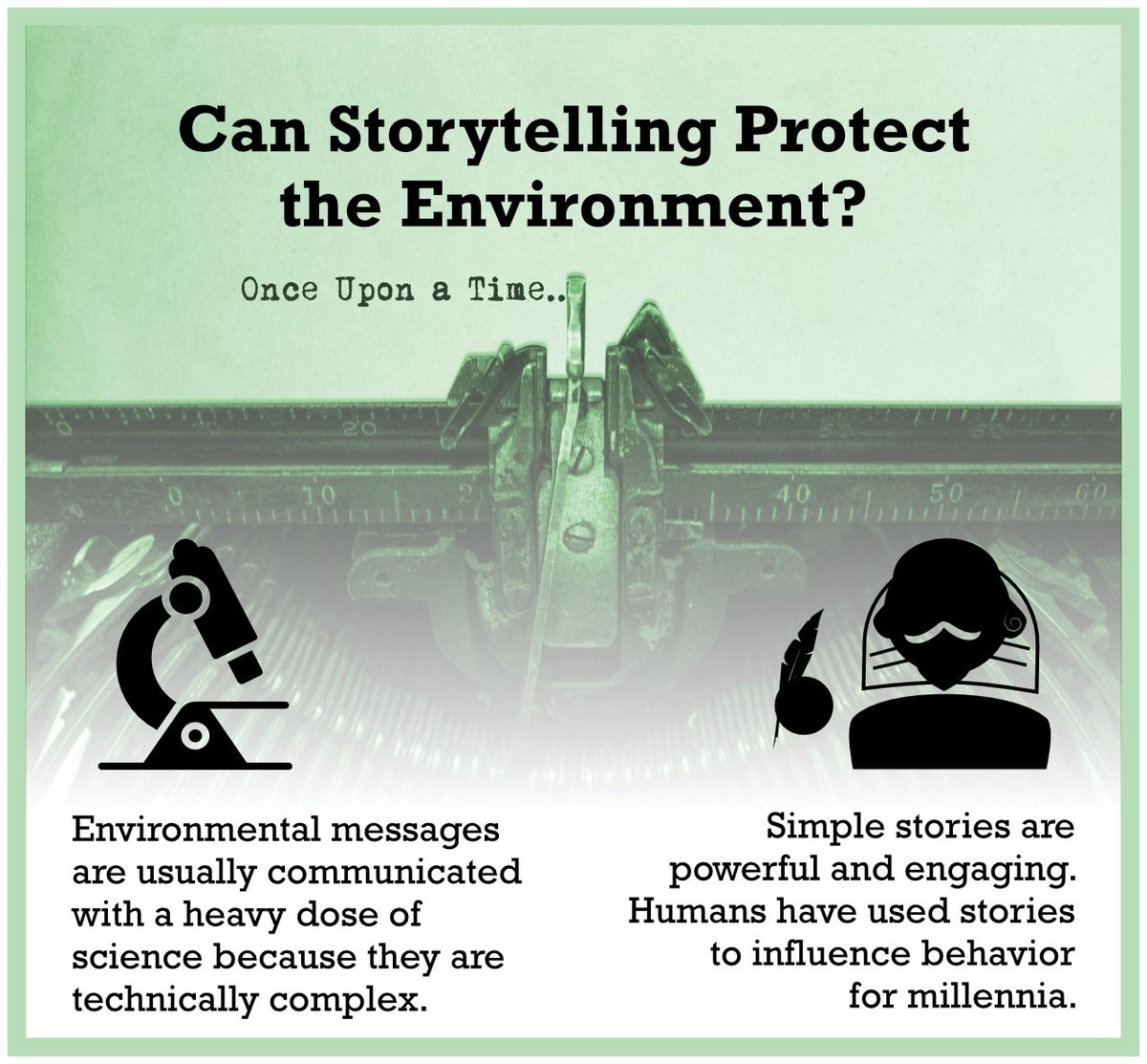Stories or Facts? Environmental scientists &amp; practitioners often hear that, if you want to motivate people to change, you must tell stories rather than report data &amp; facts. True? See study w/ <a href="/goodbyerly/">Hilary Byerly Flint</a> <a href="/TongzheLi/">Tongzhe Li</a> <a href="/collin_weigel/">Collin Weigel</a> described in Infographic and thread below [1/4]