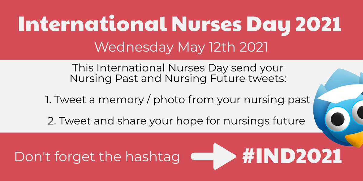 WeNurses's tweet image. On Wednesday May 12th it's International Nurses Day #IND2021 

Share your nursing past and nursing future in tweets 

⬇️⬇️⬇️⬇️⬇️⬇️⬇️⬇️⬇️⬇️