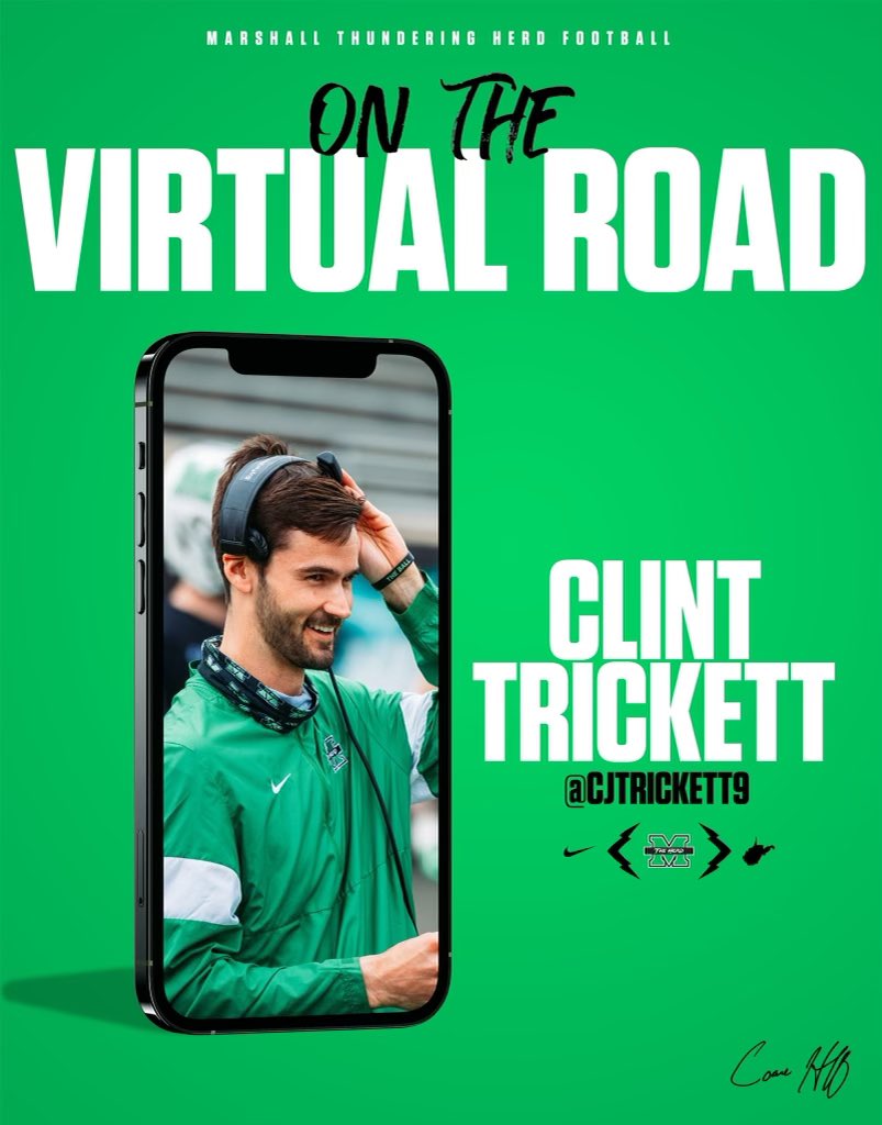 CJTrickett9's tweet photo. Spring recruiting starts today & @CoachHuff has us hitting the In-state high schools HARD! #WVmade #WVgrit https://t.co/52yUCi4cYD