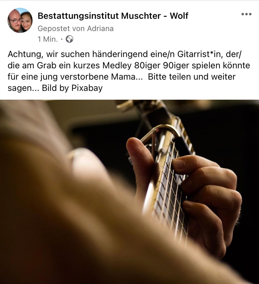 DANKE! Ihr seid klasse... wir haben jemand gefunden... schön dass es Euch gibt und die Familie mit den Kinder ist so dankbar...