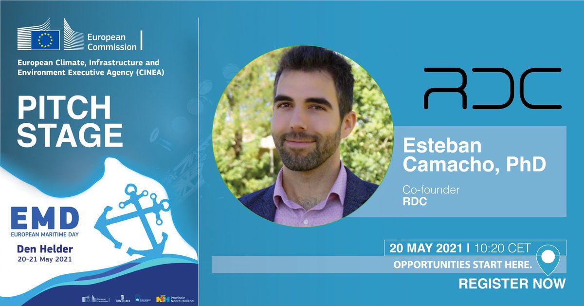 📅🖊️20 May 2021 at #EMD #EMD2021

Esteban Camacho from the #EMFF <a href="/OpenMode_EU/">OpenMode Project</a> project will participate in the pitch session at the European Maritime Days to talk about #intensive #shellfish farming in open waters!

open-mode.eu

#EMFAF #EU
#EUFarm2Fork
#BlueEconomy