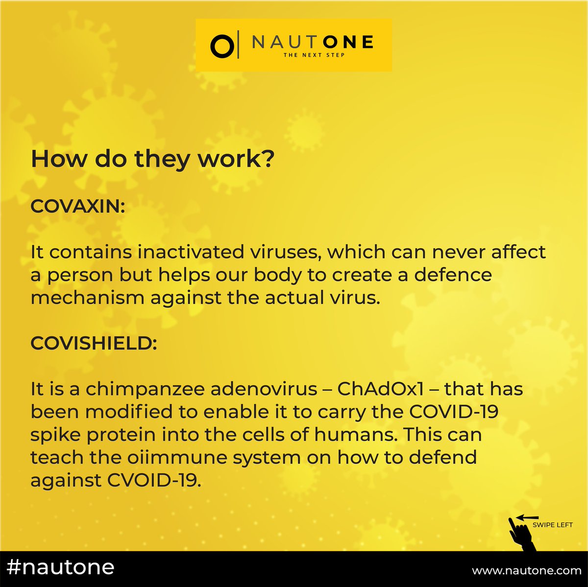 Nautonetweets's tweet photo. #covaxin VS #covishield 

Still Confused, Lets get in details!

#covid_19 #pandemic #covid #lockdown #nautonecares #nautone https://t.co/zv8KrxgCUl
