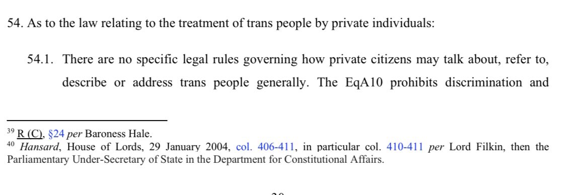 One more time: gender change law doesn’t even begin to touch how ordinary people, going about their lives, can behave