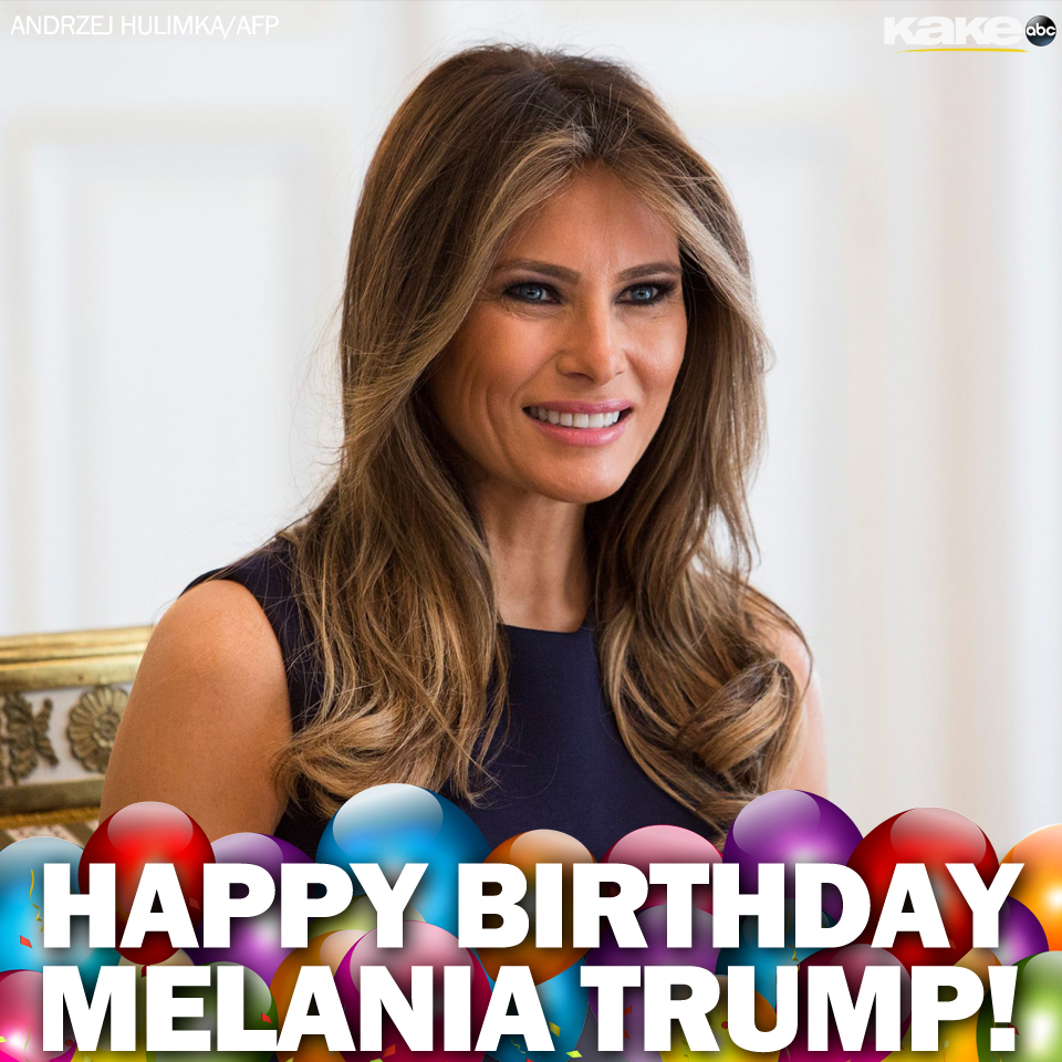 Happy birthday, Melania Trump! The former First Lady turns 51 today.   