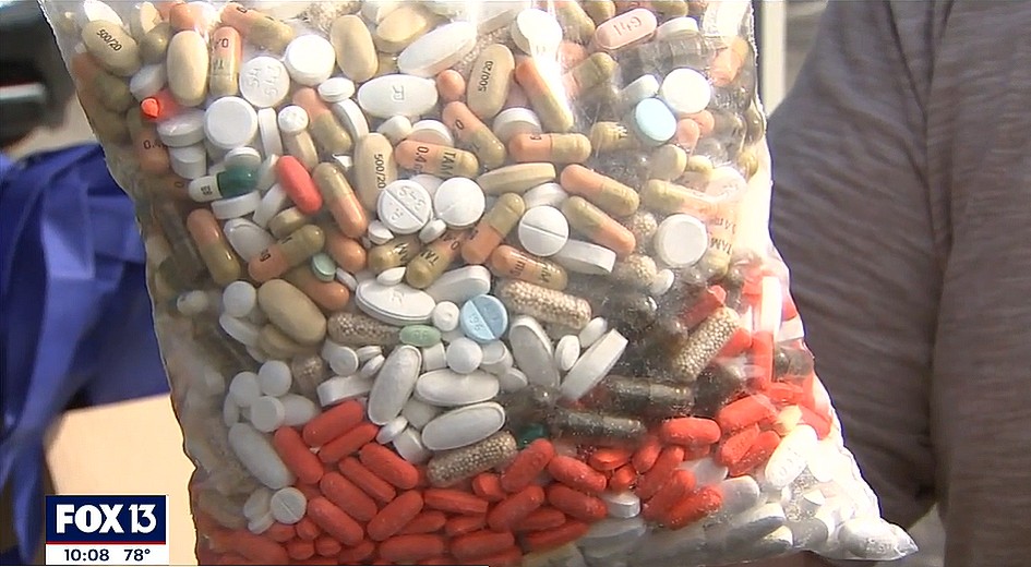 On Saturday's DEA Drug Takeback Day, we collected 1,742 pounds of unused and expired prescription drugs in Hillsborough County! This is a new record for us! 🎉 Thank you to everyone who helped and participated. fox13news.com/news/how-to-sa… #DEATakebackDay #Tampa #drugtakeback