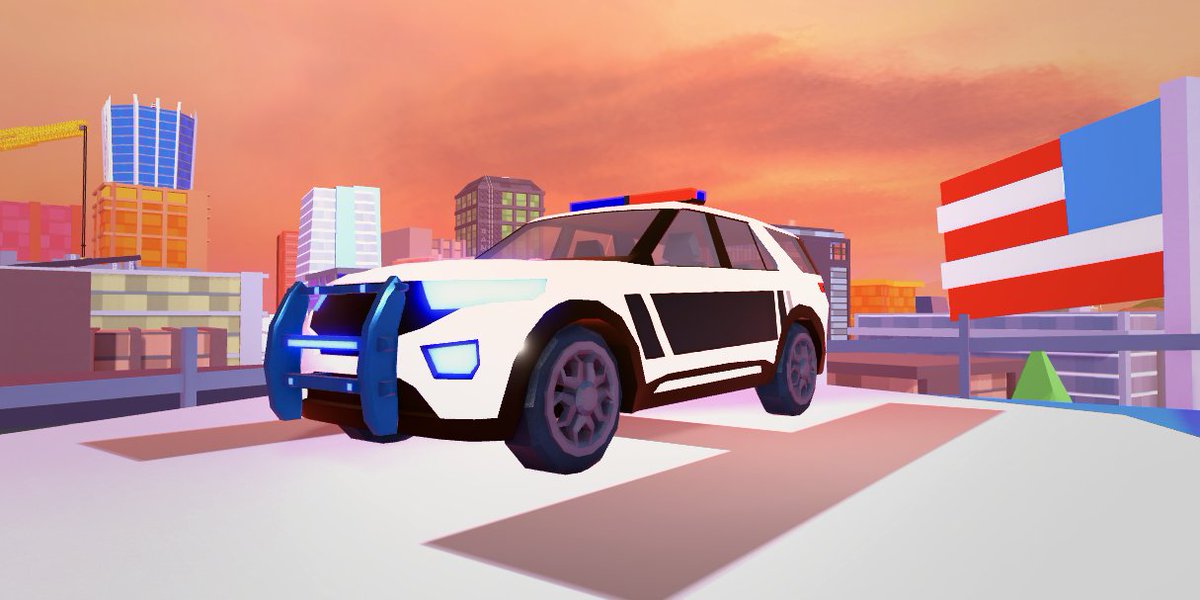 Badimo Jailbreak On Twitter Time To Kick Off Jailbreak Update News Roblox The Interrogator Is A Quick Police Vehicle At An Affordable Price Featuring Surround Lights You Ll Find This - roblox jailbreak police