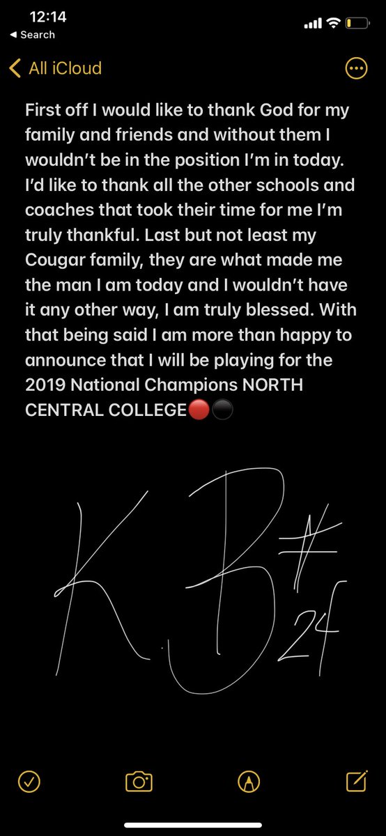 keith_bronson02's tweet photo. Glory to the man above I’m blessed to say I will be committing to North Central College 🔴⚫️ @PSfootballAs1 @coachchavez61 @EDGYTIM @football_ncc @CoachDierking @PrepRedzoneIL @DeepDishFB https://t.co/DHu0lt4aCy
