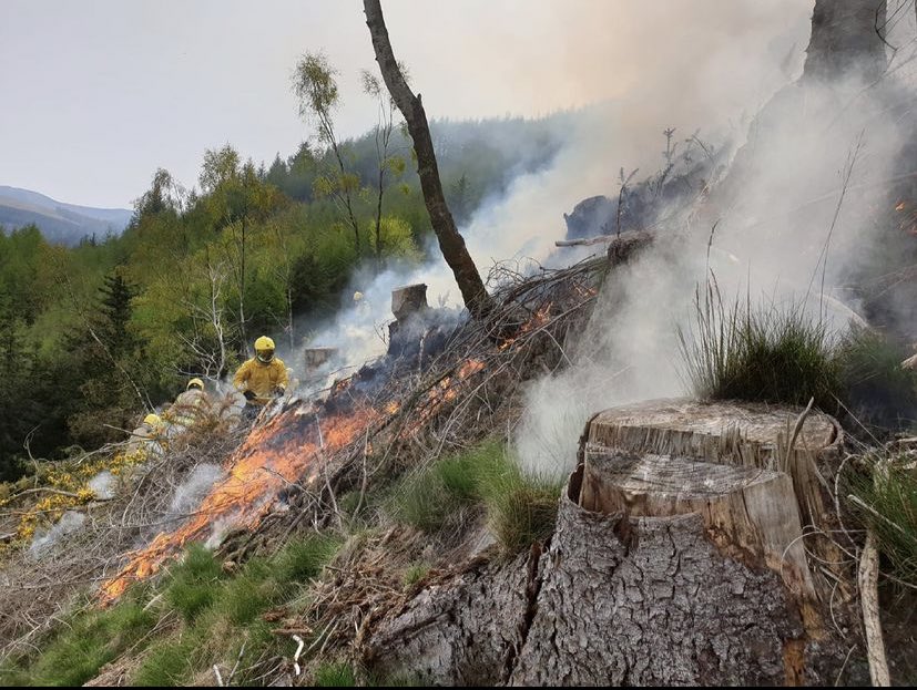 LakesPlasticCol's tweet image. Another wildfire at Thirlmere.

We’ve still had no rain.
The ground is still tinder dry.
Your BBQ or Campfire could cause scenes like this VERY quickly (whinlatter)

If you’re cold - put on another layer.
Need to cook? Buy a stove

❌🔥❌
#LakeDistrict #RespectProtectEnjoy