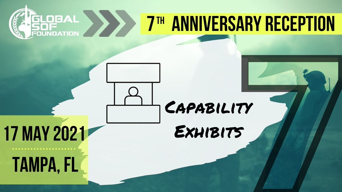 GlobalSOF's tweet photo. The Expo space is filling FAST! If you're a Global SOF Partner or a non-profit, don't delay and get your free tabletop space at our 7th Anniversary Reception TODAY! #gsofanniversary #freestuff #expo
Learn more: https://t.co/izqpEZQ0cZ https://t.co/XheNbn4NSW