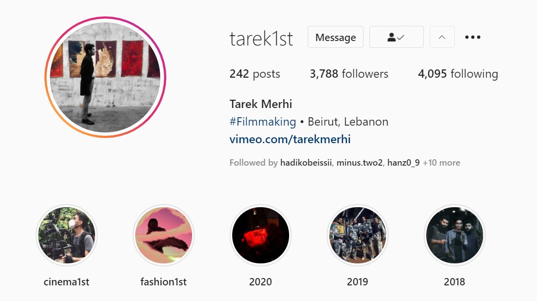 3) If you need any video or picture services, then you can always check out  @Toroxxman 's Instagram @ tarek1st and DM him for more info on his services!