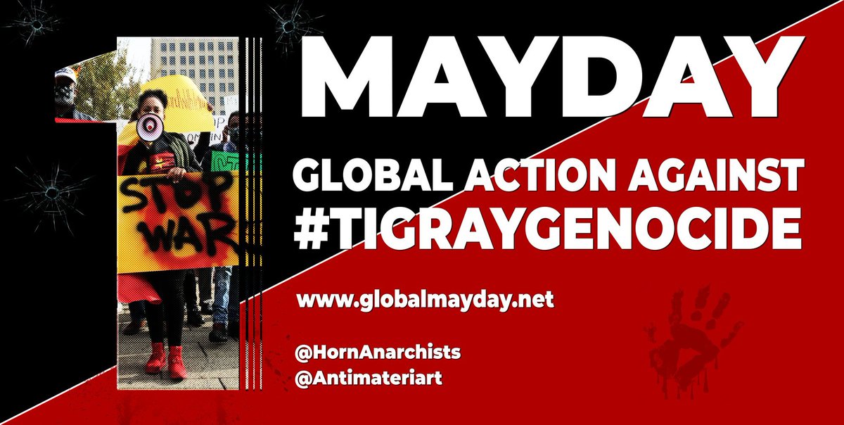 CALL: @Starbucks, don't fund #TigrayGenocide:
globalmayday.net/2021/04/26/sta…
Global Week of Action starting on May Day.

#GlobalMayDay2021
#1world1struggle
___
@IWW @FAUGewerkschaft @CNTsindicato @CGT @syndikalisterna @AnarchyInHH @LUTAFOB @inprogress_bs @CitizensSummons @HornAnarchists