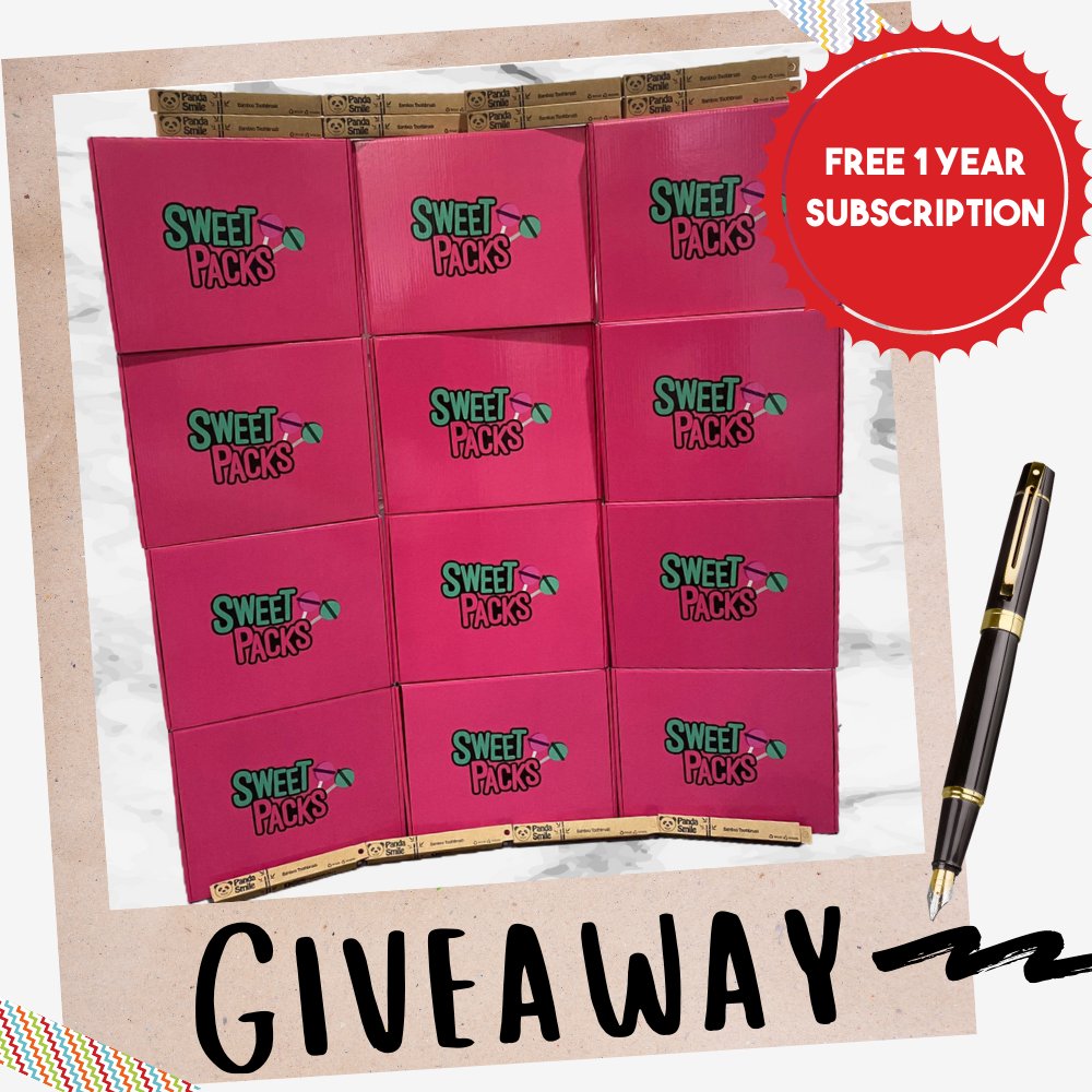 SweetPacksUK's tweet image. ⚠️GIVEAWAY ALERT⚠️FREEBIES⚠️Win these all⚠️

Sweet Packs x Panda Smile @pandasmile.store! Visit our IG @sweetpacks for more details 😊

#SweetPacks #PandaSmile #FREE #FreeSweets #Giveaway #GiveawayAlert #FreeAlert #Sweets #Candy #Bambootoothbrush #EcoFriendly