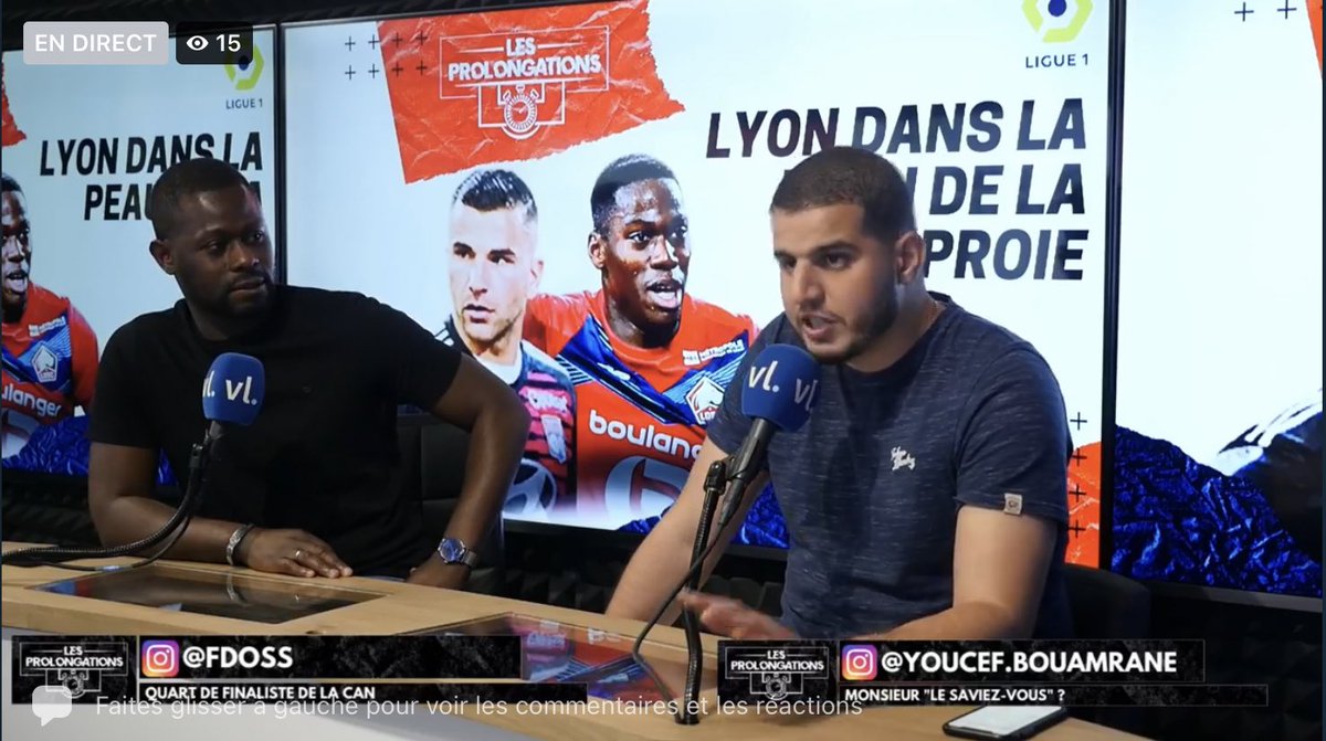 ProlongationsVl's tweet photo. 🚨 #ProlongaLive 🚨
@YoussBouamrane « Lyon a dit adieu au titre mais pas encore à la LDC » 😩
Notre chroniqueur revient sur le fait que rien est joué, d’autant plus qu’ils vont à Monaco la semaine prochaine 😉
Le live 👉🏾 https://t.co/g4oPPpOTIZ https://t.co/9104wdMCtT