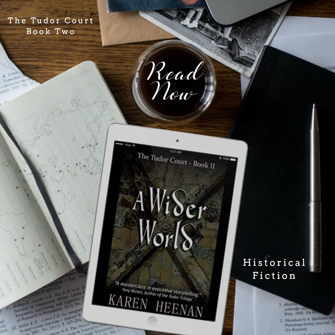 mommasaystoread's tweet photo. Did you miss the release of the new Historical Fiction novel?
A Wider World by Karen Heenan - The Tudor Court, Book Two
https://t.co/r0EbYS381F
@RABTBookTours #RABTBookTours #AwiderWorld #KarenHeenan #TheTudorCourt #HistoricalFiction
@karen_heenan @BookBuzznet @A4APublishing https://t.co/QugNiDtTKX
