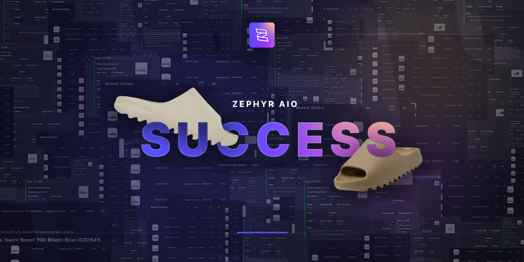 It was a rather Yeezy day! ✨

Zephyr users managed to cop hundreds of Yeezy slides today. While other bots were concentrating on YeezySupply, we were taking stock on Shopify sites! 🔥

How about some fresh faces to run with us! Who wants to join? 📨