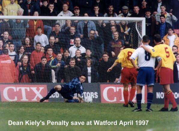 1997 - Division 2 - Watford 0 Bury 0

Att: 9,017

Bury's XI - Kiely, West, Armstrong, Daws, Lucketti, Butler, Reid, Randall, Jepson, Johnrose Battersby

Sub on - Johnson