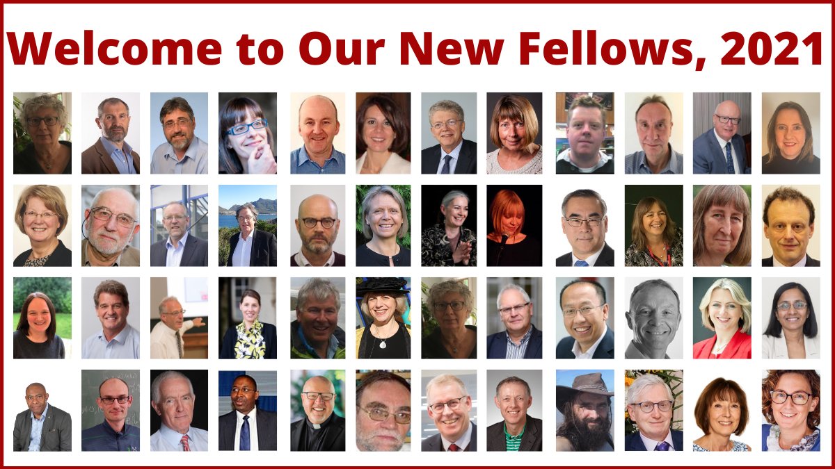 Welcome to our new Fellows, 2021...

learnedsociety.wales/?p=18342