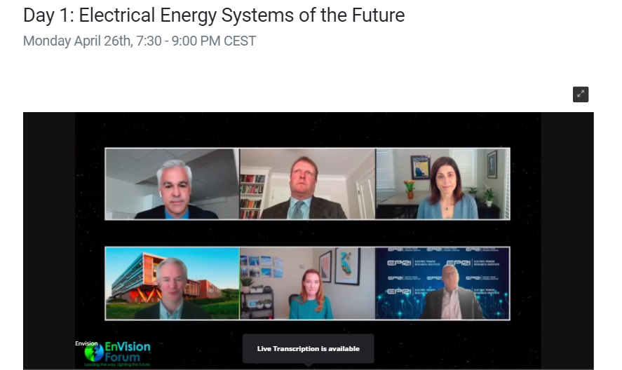 "People are not aware of the amount of #PowerElectronics that we're now using in all sorts of devices in Generation, Transmission, Distribution, in home devices etc. All this has some issues around protection we need to address..."

Ben Kroposki at @NREL during <a href="/EnVision_Forum/">EnVision Forum</a>