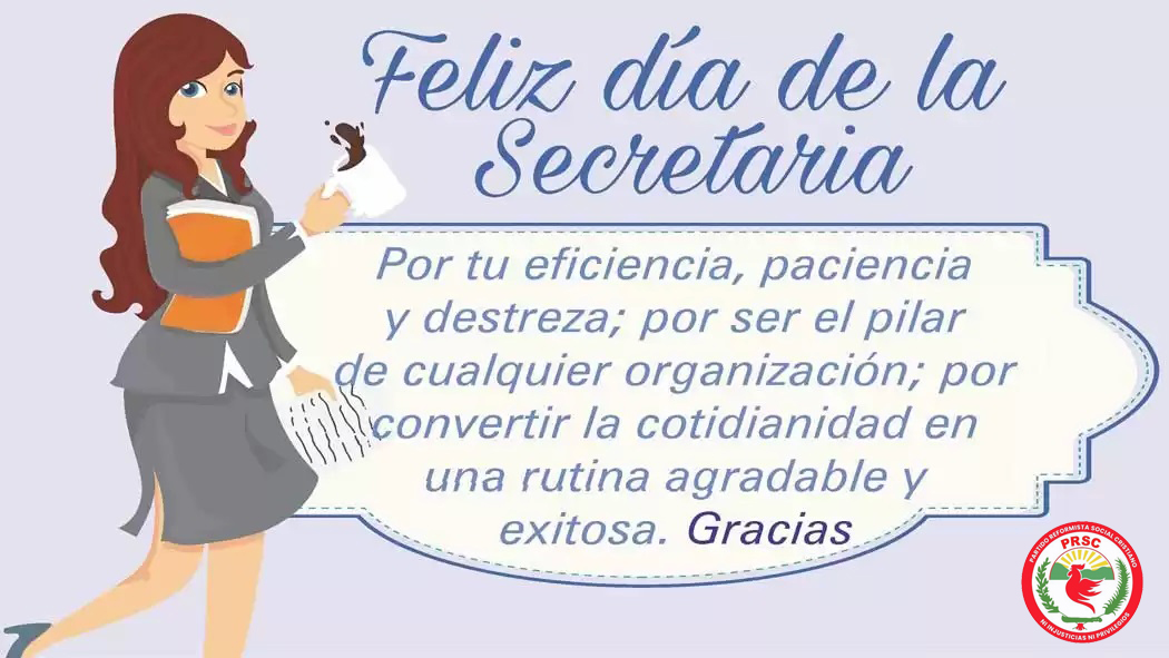 Por tu eficiencia, paciencia y destreza; por ser pilar de cualquier organización; por convertir la cotidianidad en una rutina agradable y exitosa....Gracias!! #DiaDeLasSecretarias