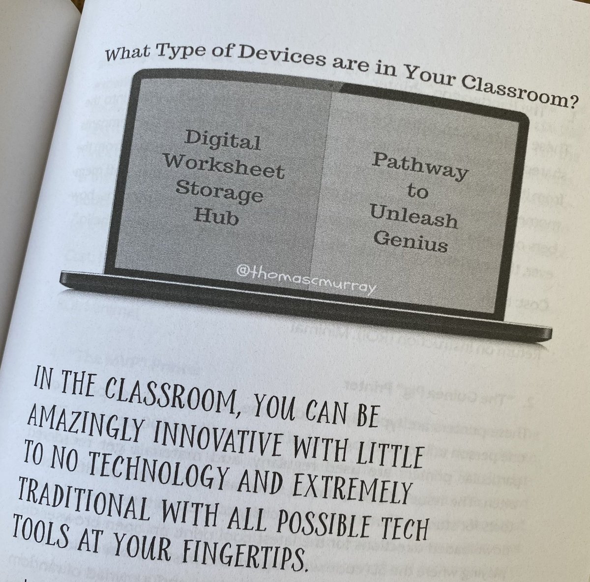 Technology is a TOOL,  not a learning outcome! <a href="/LowesIslandElem/">Lowes Island</a> <a href="/thomascmurray/">Thomas C. Murray</a> 
#AuthenticEDU #spottedatLOW