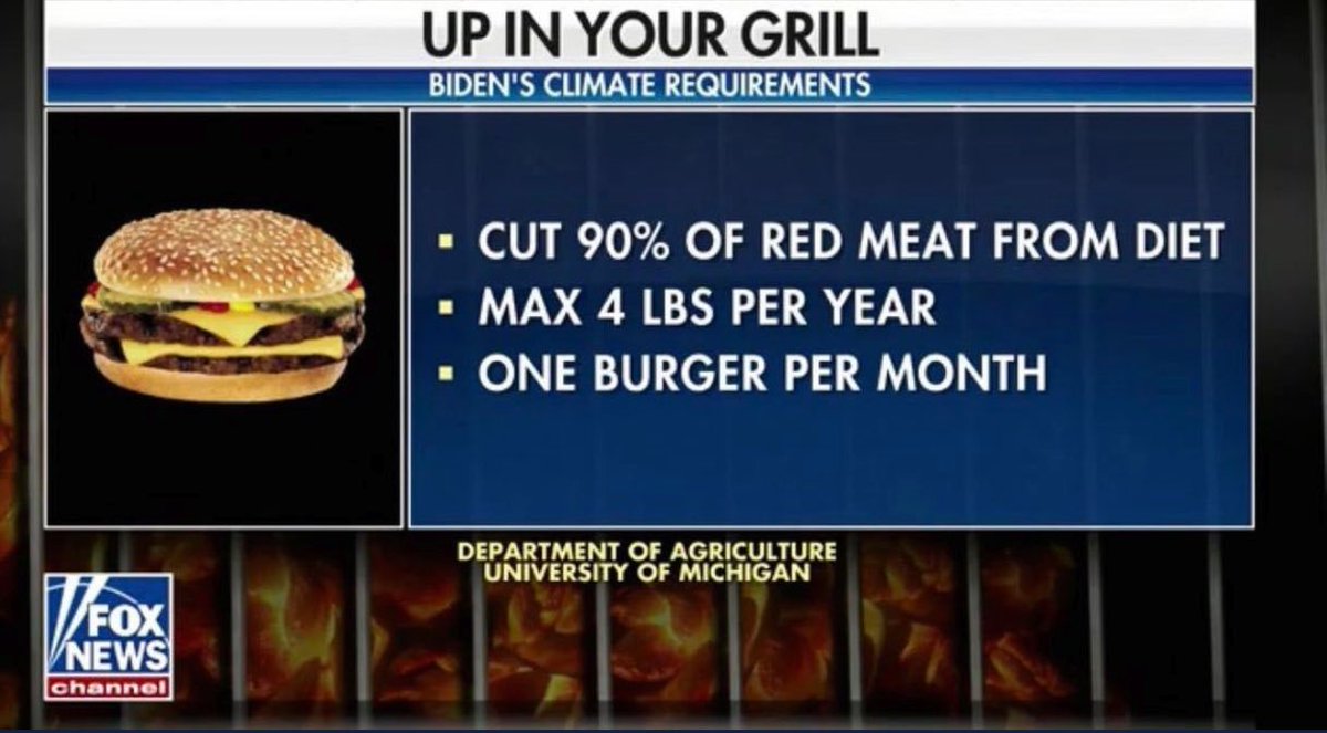 Here's the Michigan University study that came up in the recent (overblown)  #Biden/ #beef controversy:  http://css.umich.edu/sites/default/files/publication/CSS20-01.pdf What would the carbon footprint reduction be when Americans would reduce beef intake with 90% (VERY hypothetical)? Let's look at the numbers... THREAD