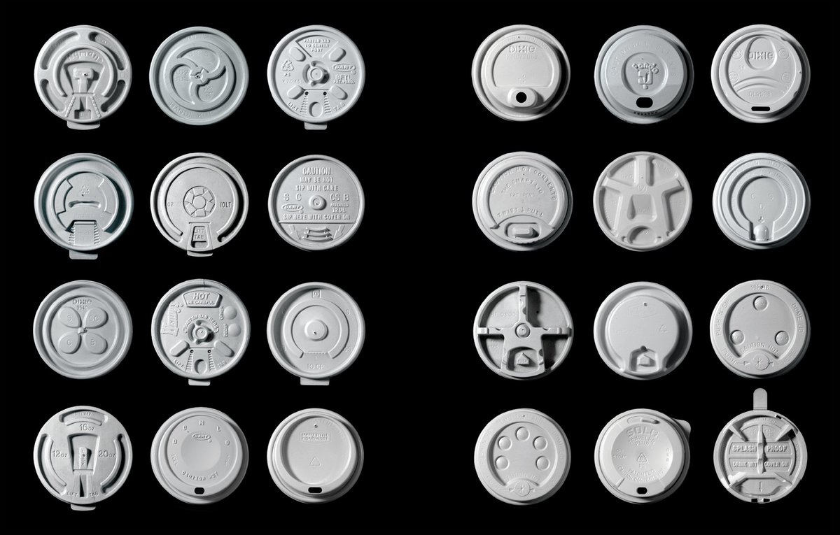 mslima's tweet photo. Today's #convergentpatterns bring us a though-provoking juxtaposition between two taxonomies, respectively of coal hole covers and plastic coffee lids. https://t.co/EqLROzBgcY