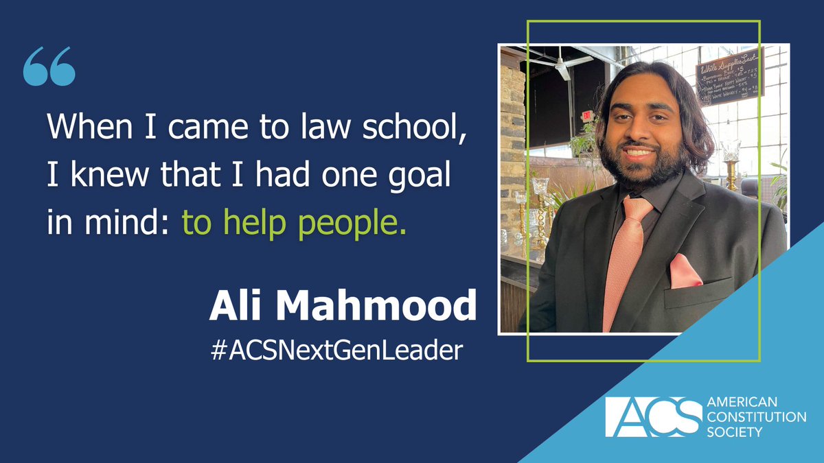 acslaw's tweet photo. In 2007, ACS launched Next Generation Leaders: honoring emerging leaders in the legal field who have demonstrated special leadership in their work with ACS’s student chapters. Meet just some of the amazing 2021 class here: https://t.co/2SrutJeoSR #ACSNextGenLeader https://t.co/px7kZ7FmfH